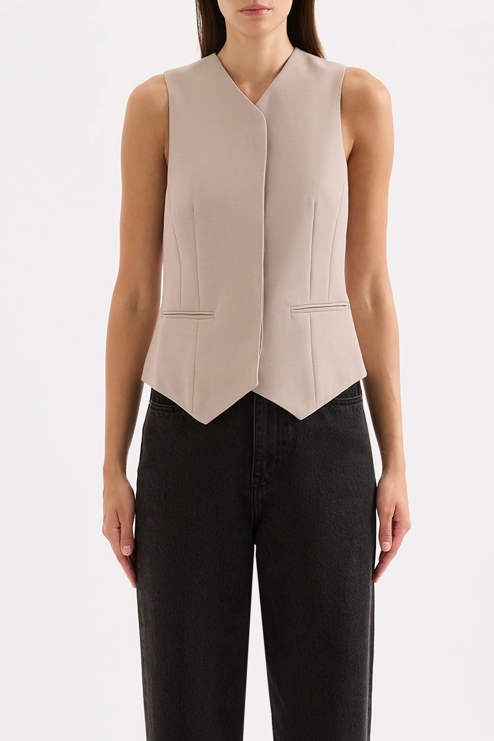 Wallace Vest - Mink