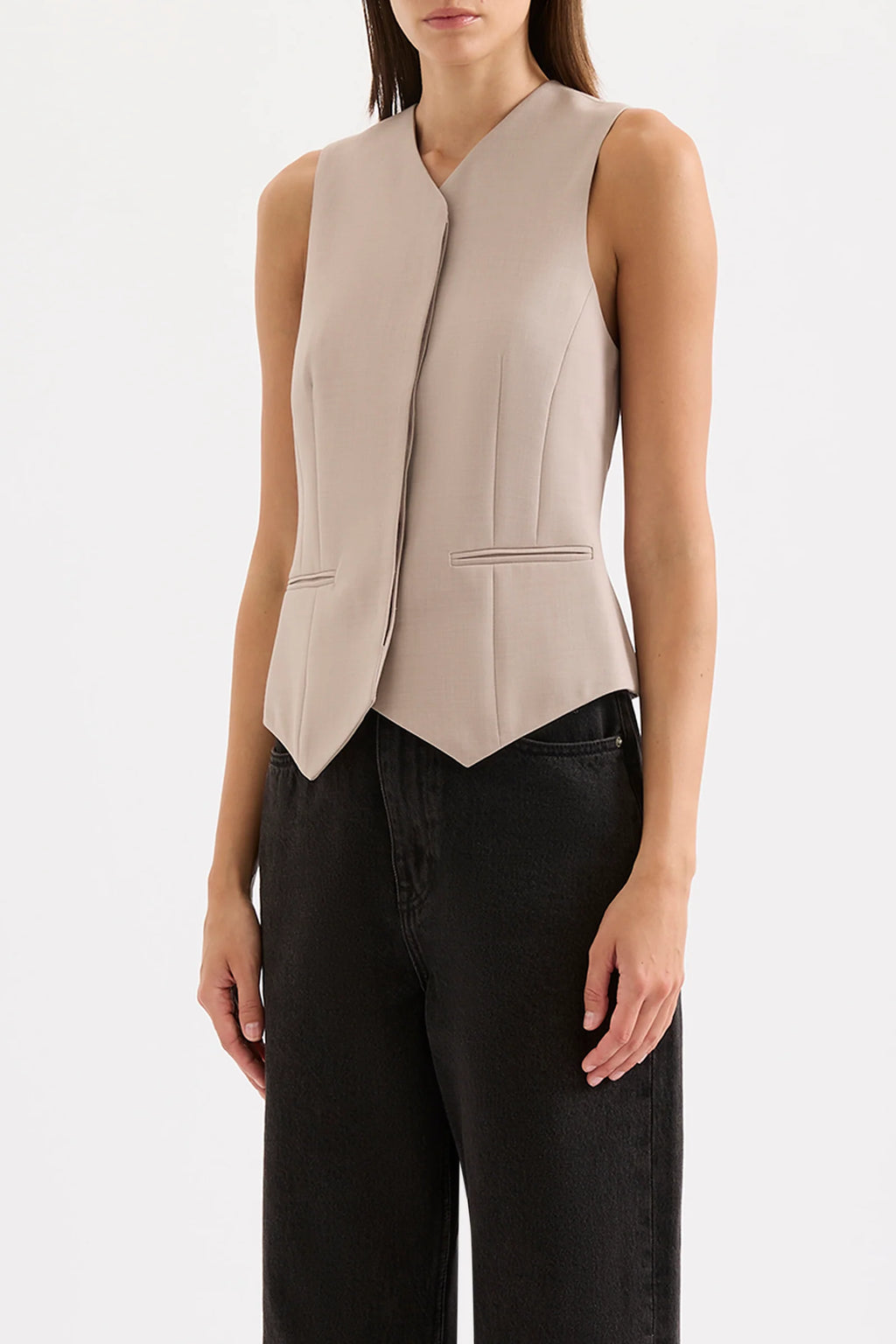 Wallace Vest - Mink