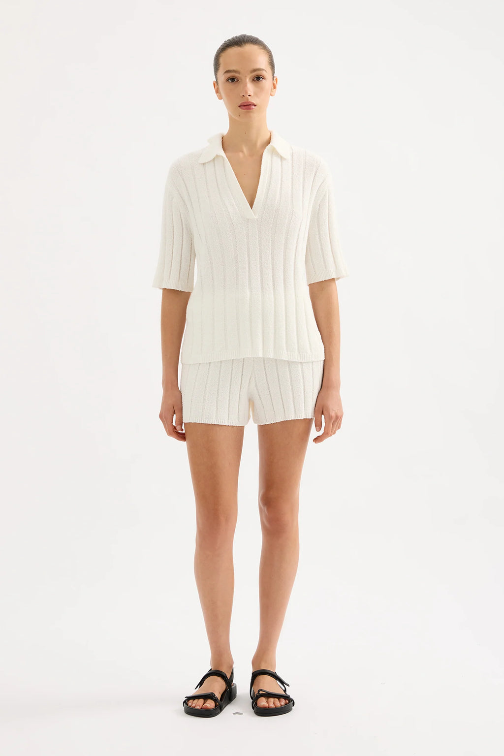 Brinkley Knit Short - Salt