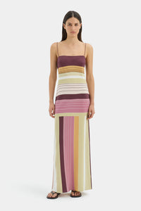 Fontana Slip Dress - Elisa Stripe