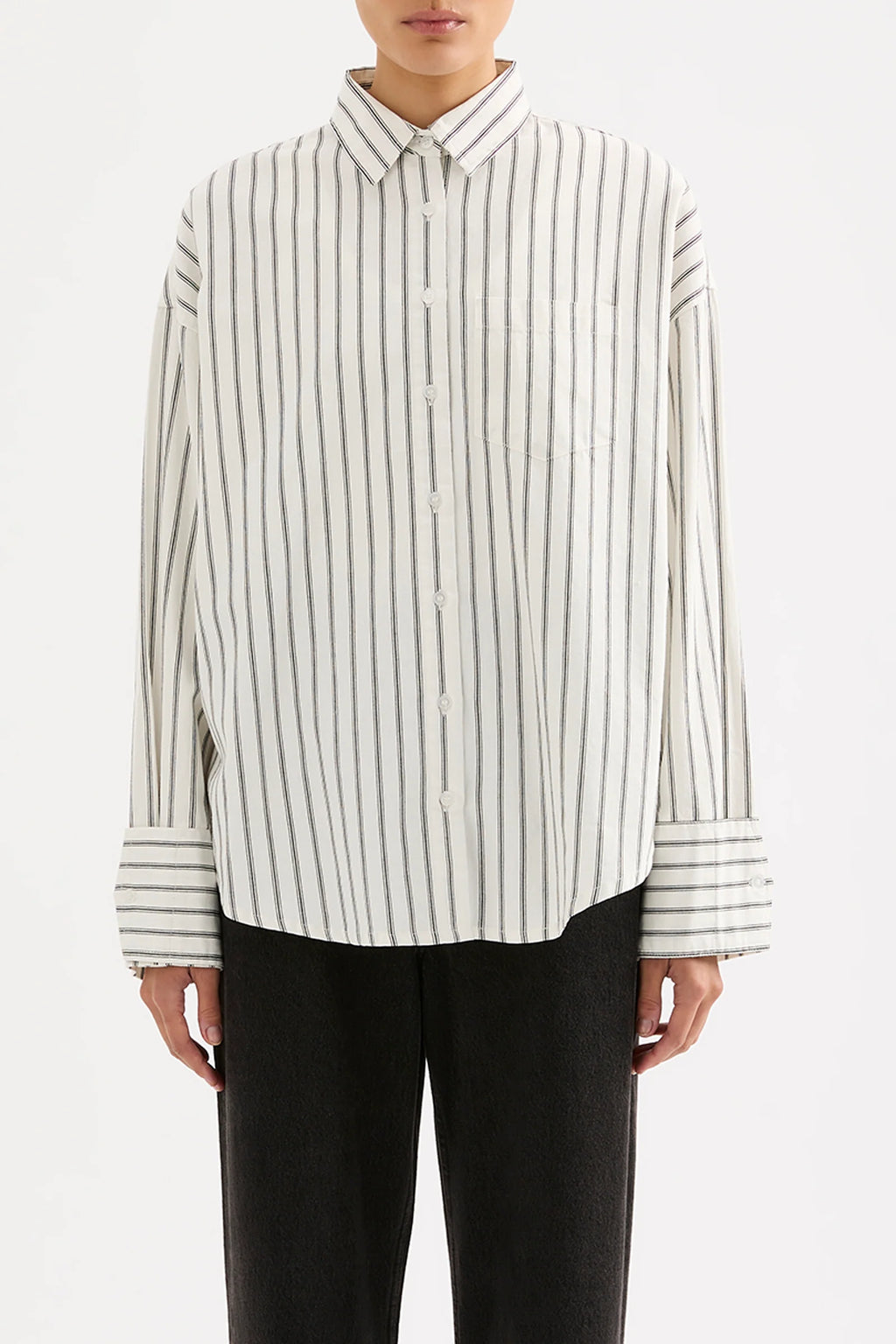 Emerson Shirt - Salt Stripe