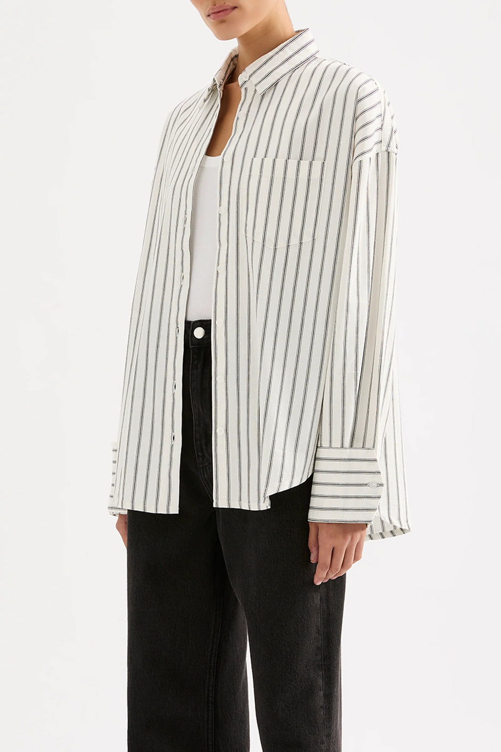 Emerson Shirt - Salt Stripe