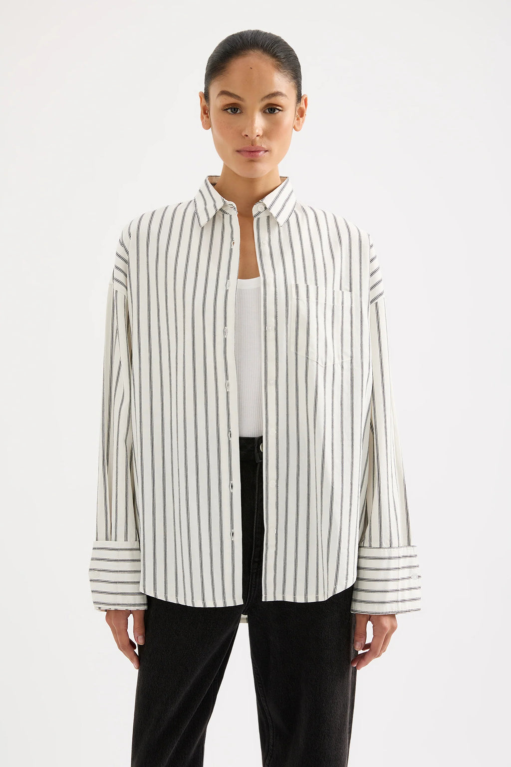 Emerson Shirt - Salt Stripe
