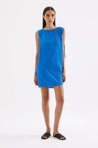 Winfield Mini Dress - Cobalt