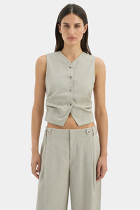 Leone Vest - Natural