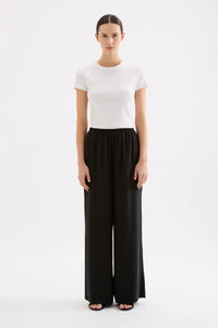 Dara Cupro Pant - Black