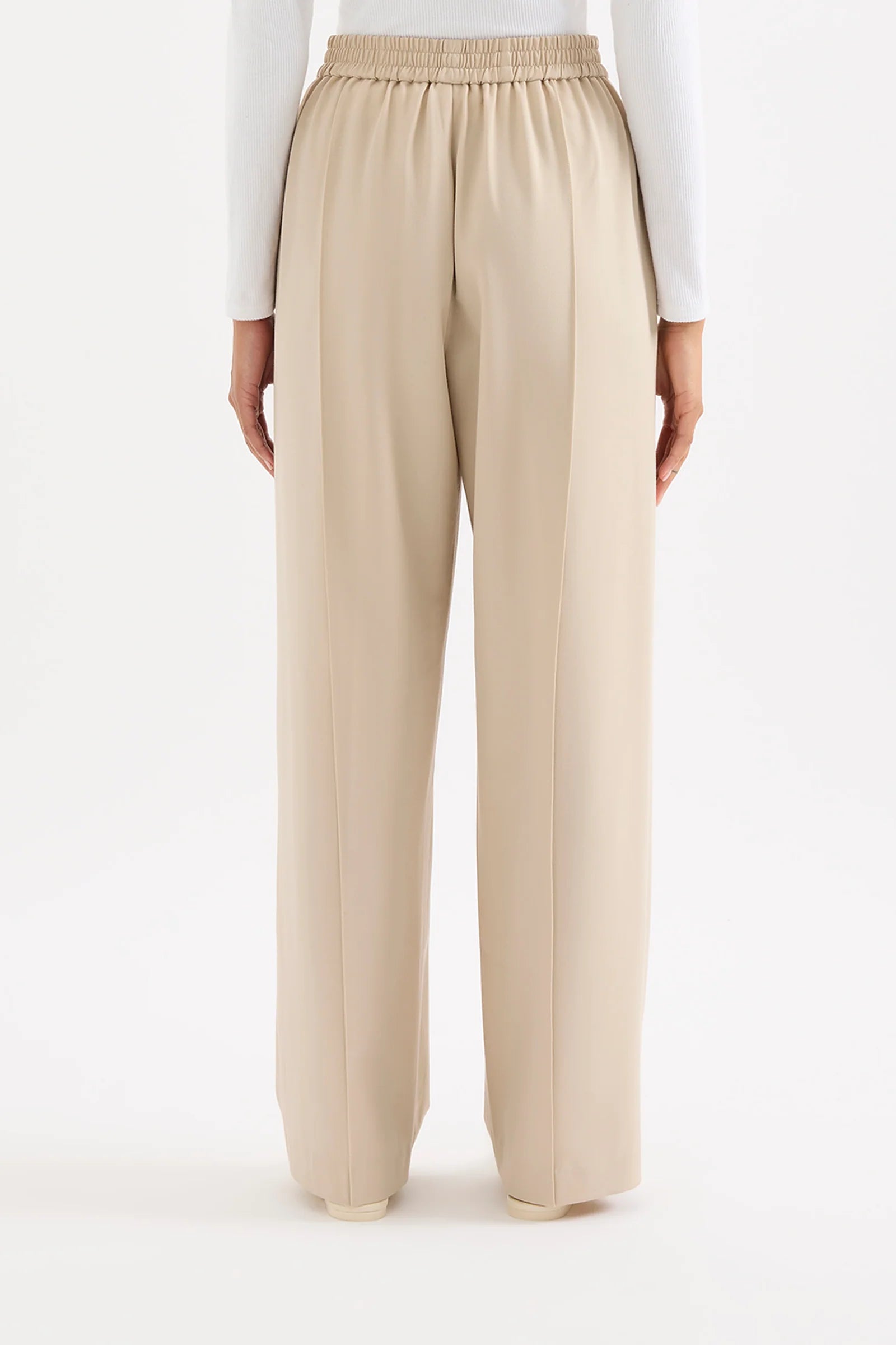 Eryn Tailored Pant - Stone