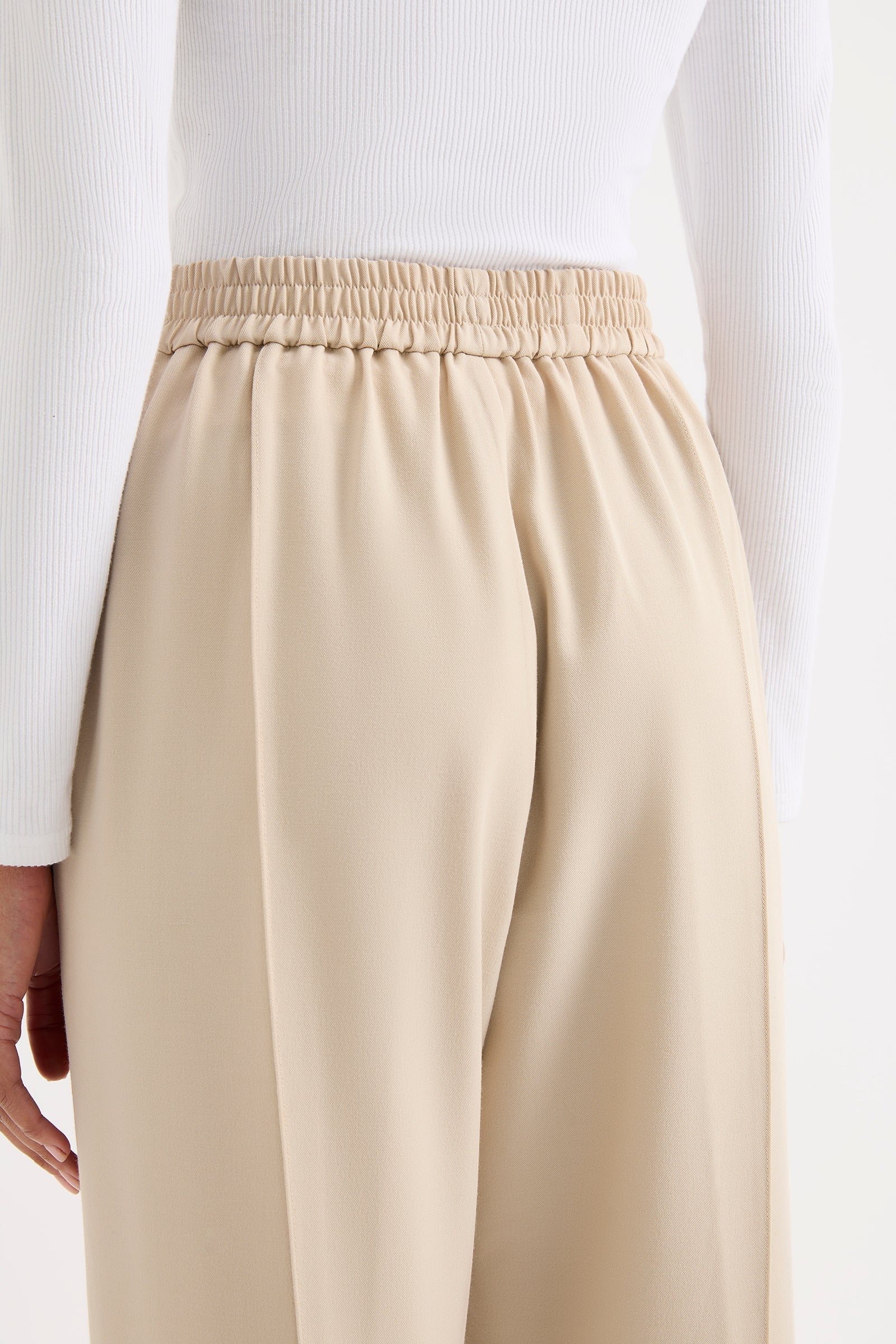 Eryn Tailored Pant - Stone