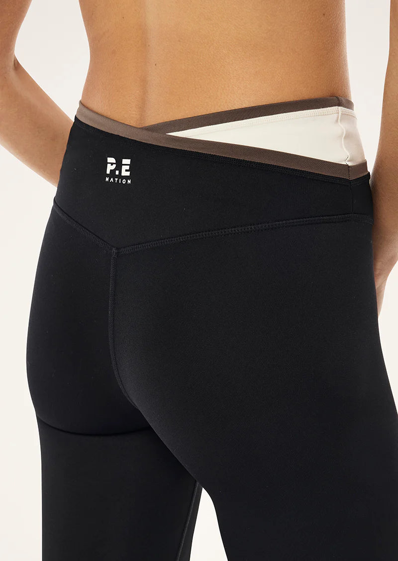 Status Full Length Legging - Black/Walnut