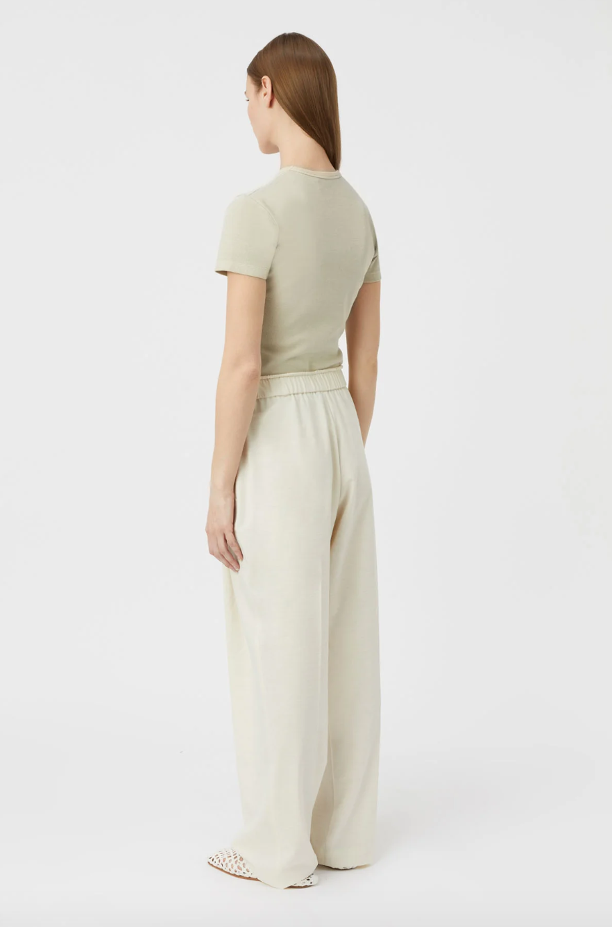 Abel Fitted Tee - Alabaster