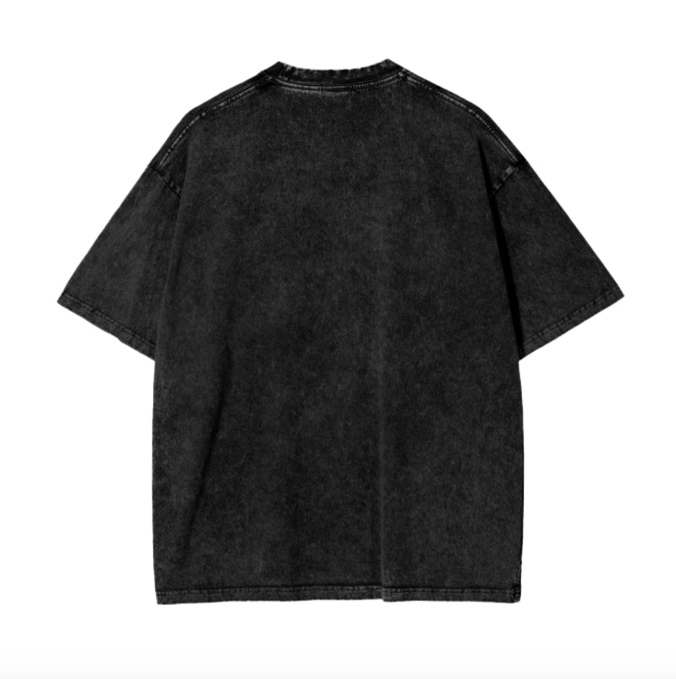 Cherry Baby Oversized Tee Shirt - Acid Wash Black