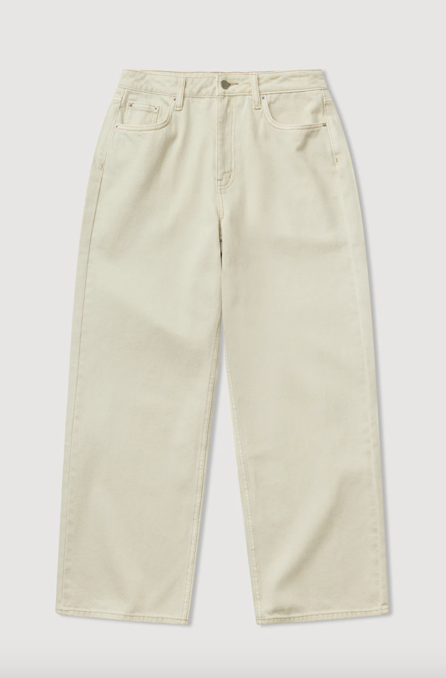 Womens Relaxed Jean - Chalk