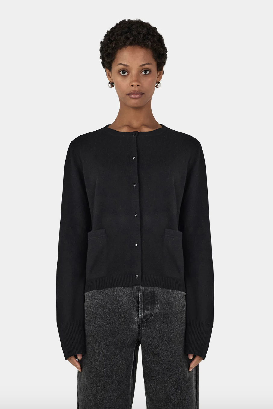Dolly Cashmere Cardigan - Black