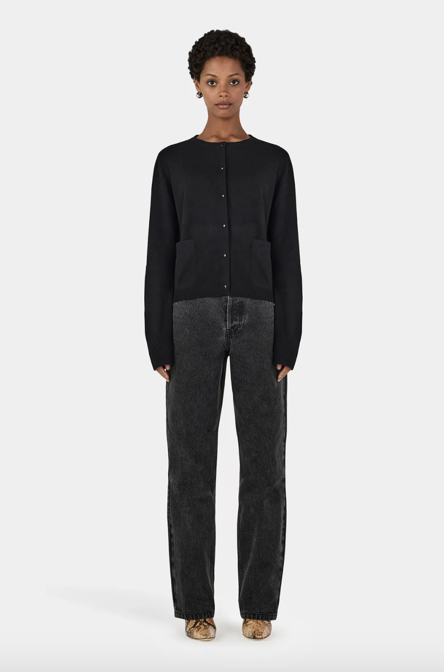 Dolly Cashmere Cardigan - Black