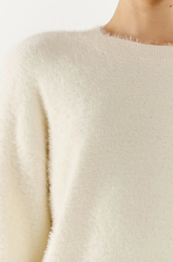 Angelina Knit Jumper - White