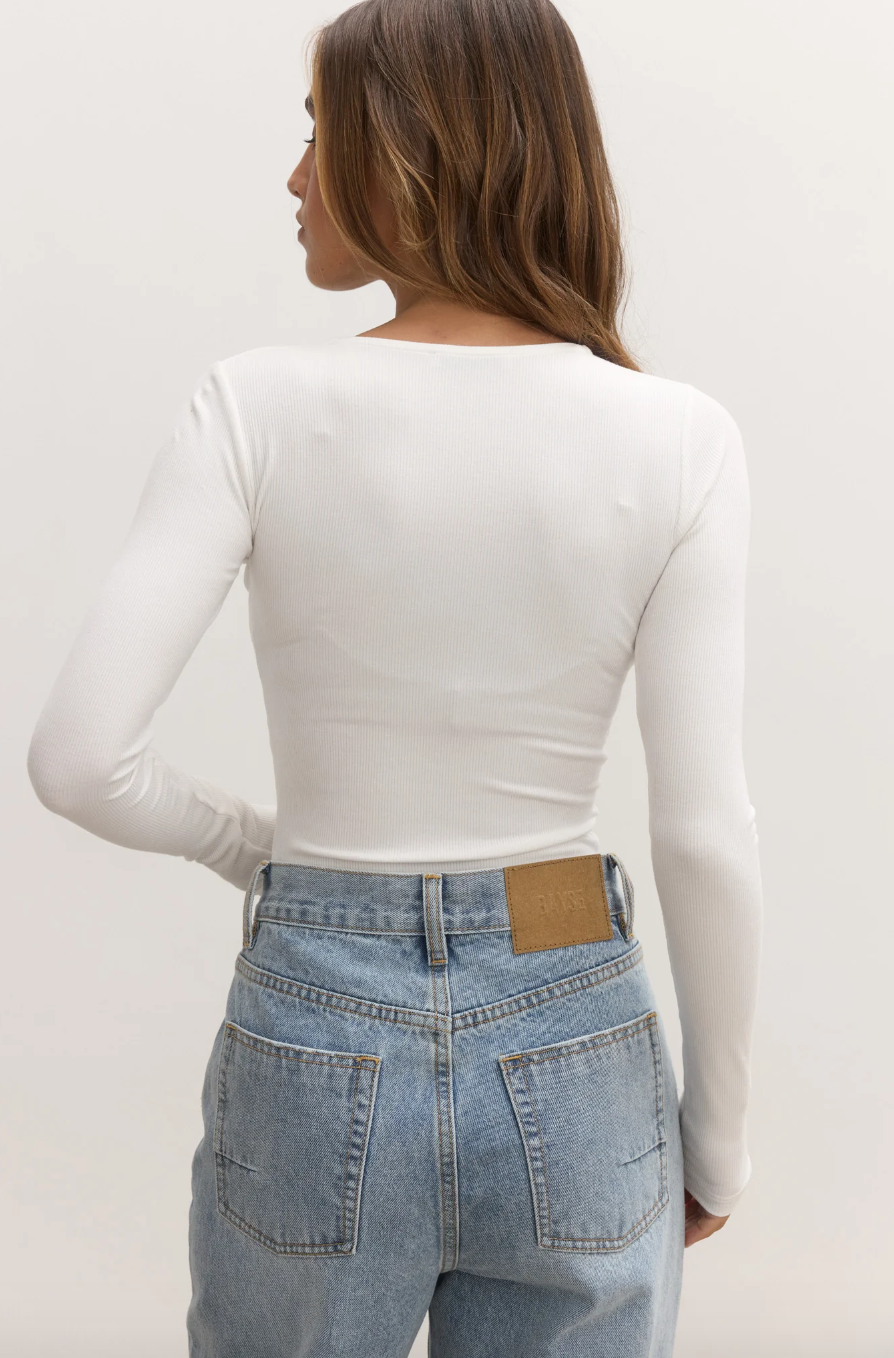 Lara Bodysuit - White