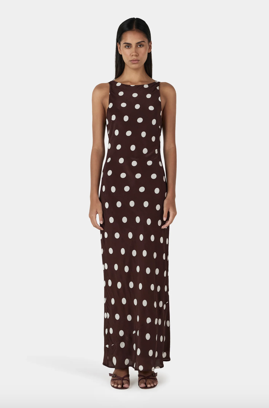 Mizzi Midi Dress - Pinot Polka