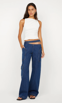 Ione Asym Top - Ivory