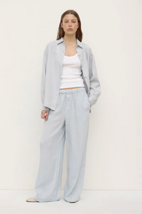 Everyday Womens Linen Long Sleeve Shirt - Cloud