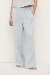 Everyday Linen Pant - Cloud
