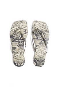 Square Toe Exotics - Sandsnake