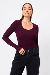 Lincoln Top - Cherry Lacquer