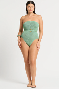 Belt Fane 1 Piece - Ice Blue Lurex