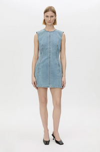 Maja Denim Dress - Light Vintage Blue