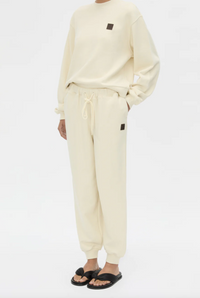Idris Tracksuit Pant - Ecru