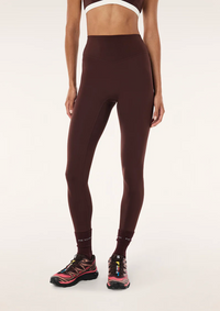 Signature Full Length Legging - Mahogany/ Whisper White