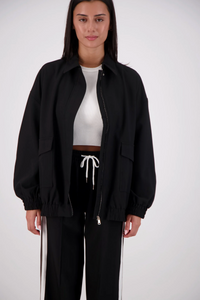 Ischia Bomber Jacket - Black