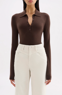 Danica Merino Blend Knit - Chocolate