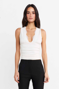Camille Top - White