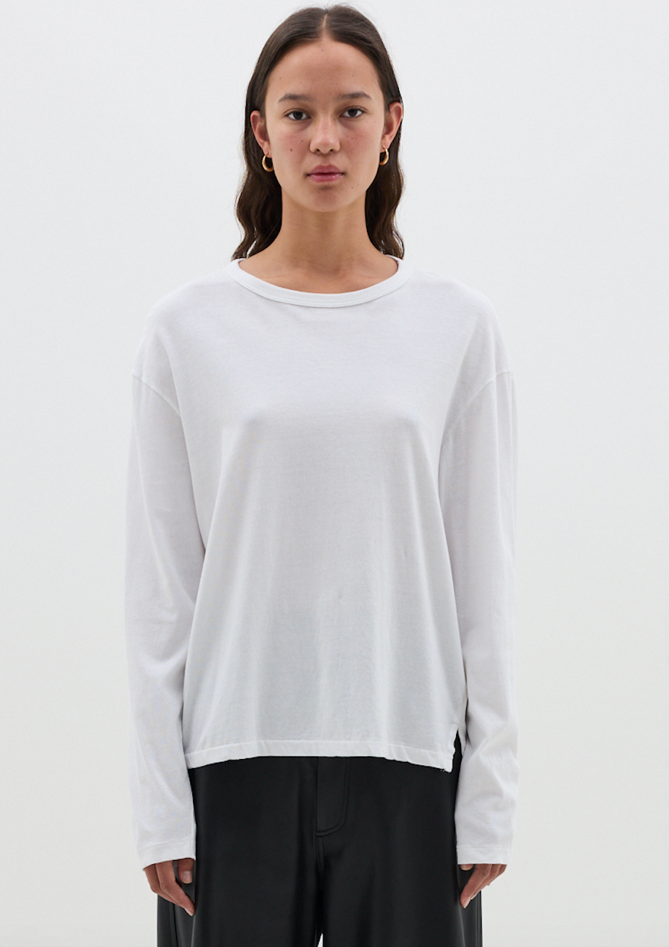 Boyfriend Heritage L/S T.Shirt - White