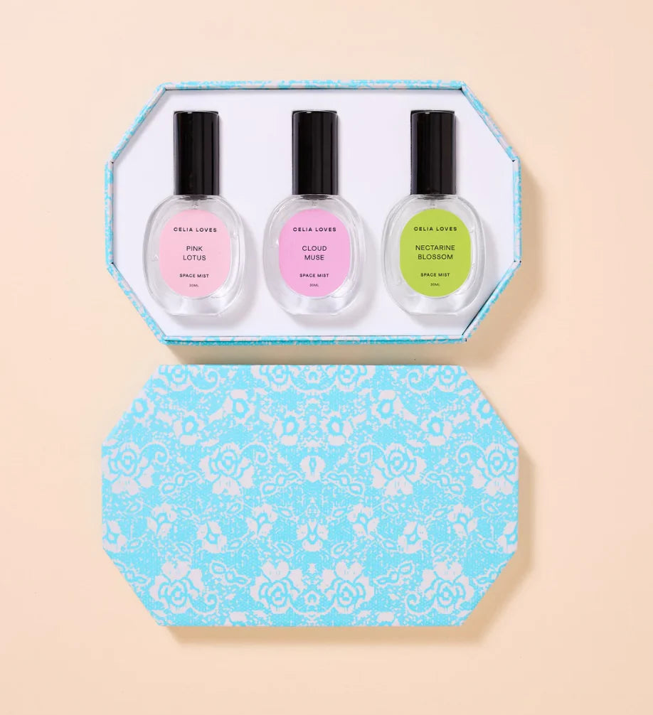 The Romantic - Trio Room Spray Set