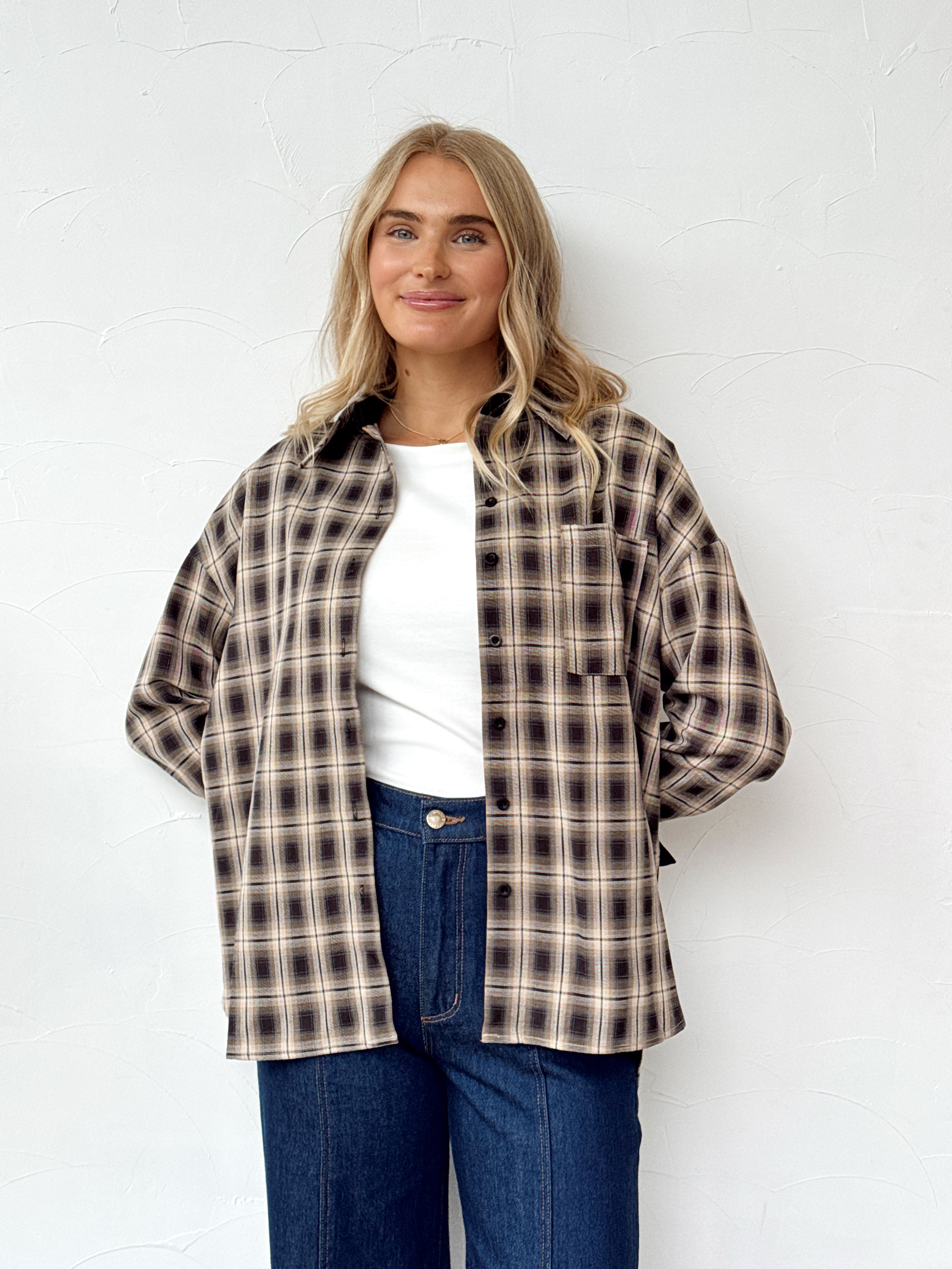 Willa Shirt - Check | Madison the Label | Herman Store