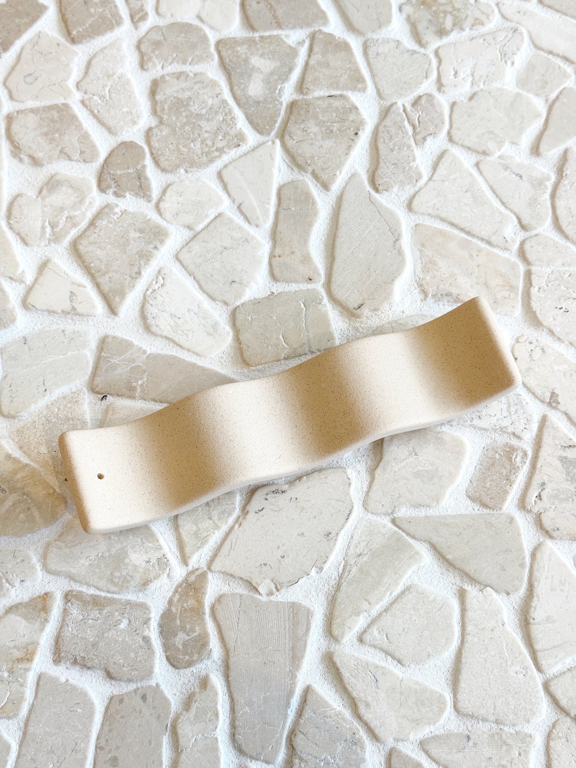 Ceramic Wave Incense Holder