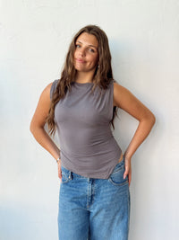 Calista Top - Slate