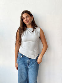 Calista Top - Steel