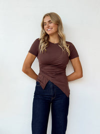Lenon Top - Chocolate