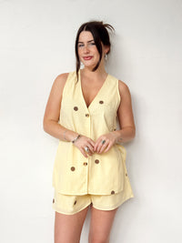 Maya Polka Dot Set - Butter / Chocolate