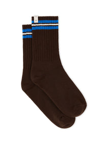 Montage Crew Sock - Cocoa