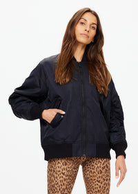 Tribute Bomber Jacket - Black