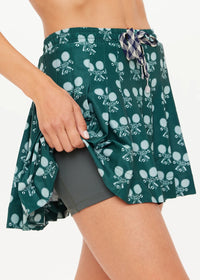 Racquet Cadiz Pleated Skirt - Novelty