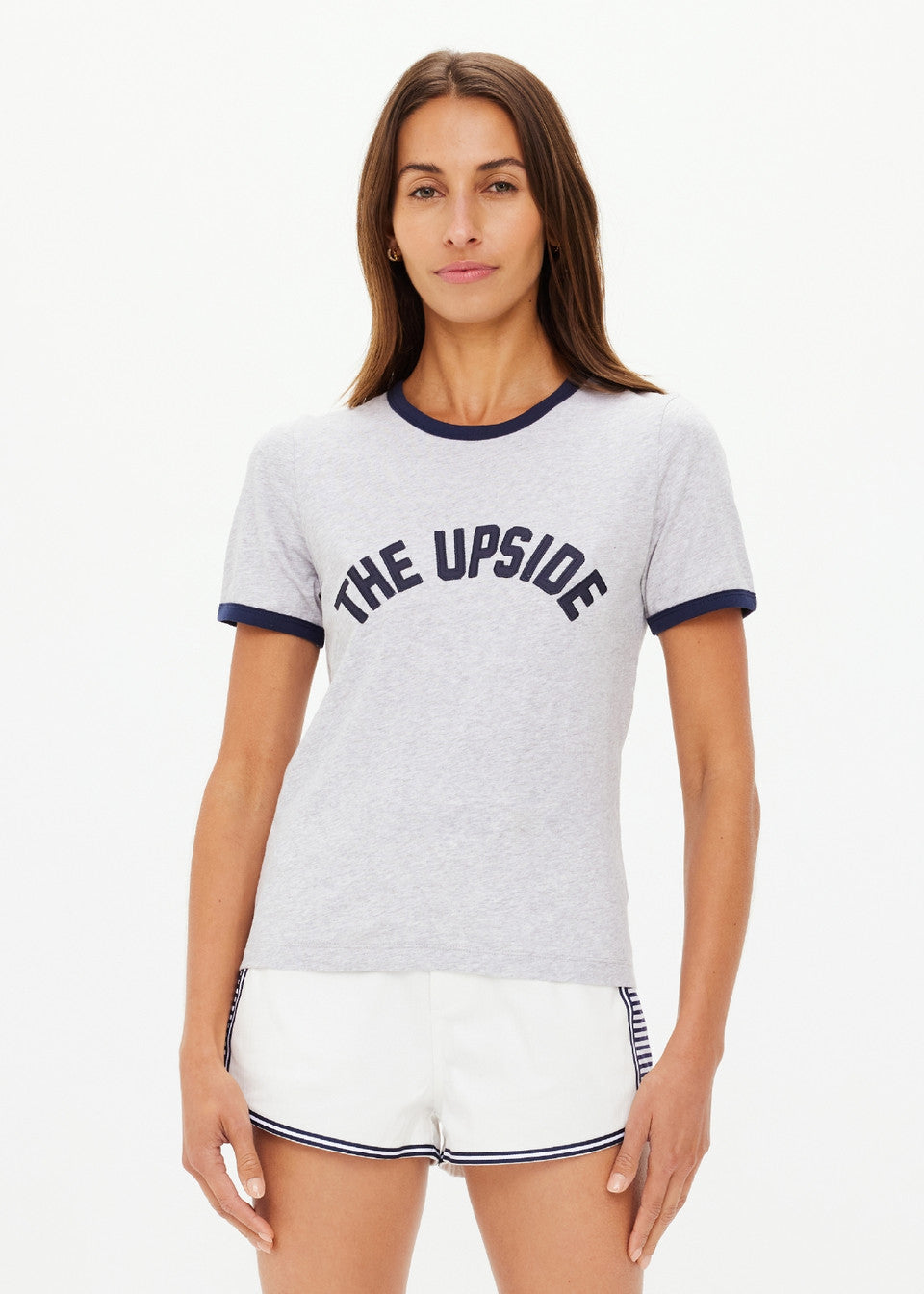 Jarama Joy Tee - Grey Marle