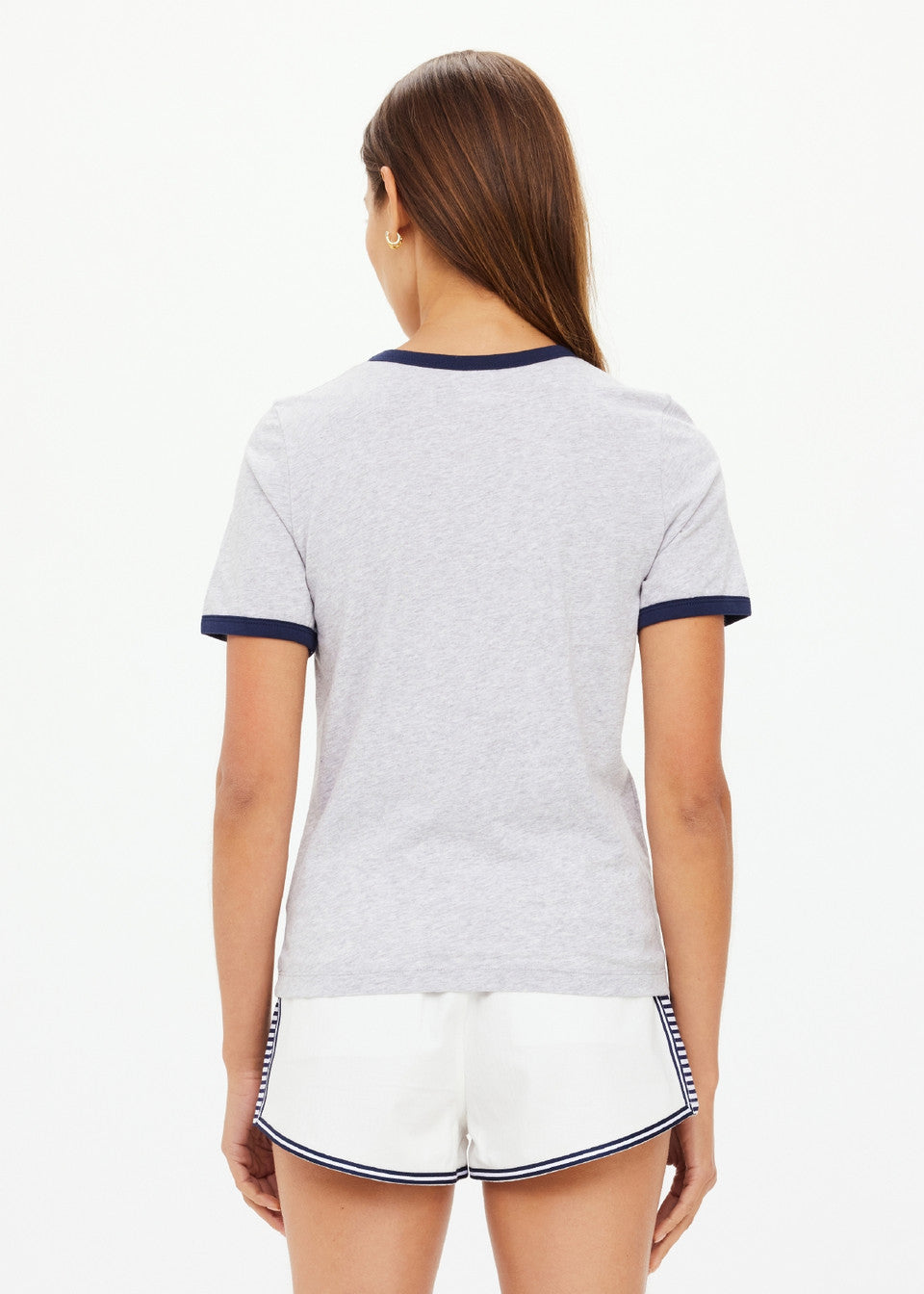 Jarama Joy Tee - Grey Marle