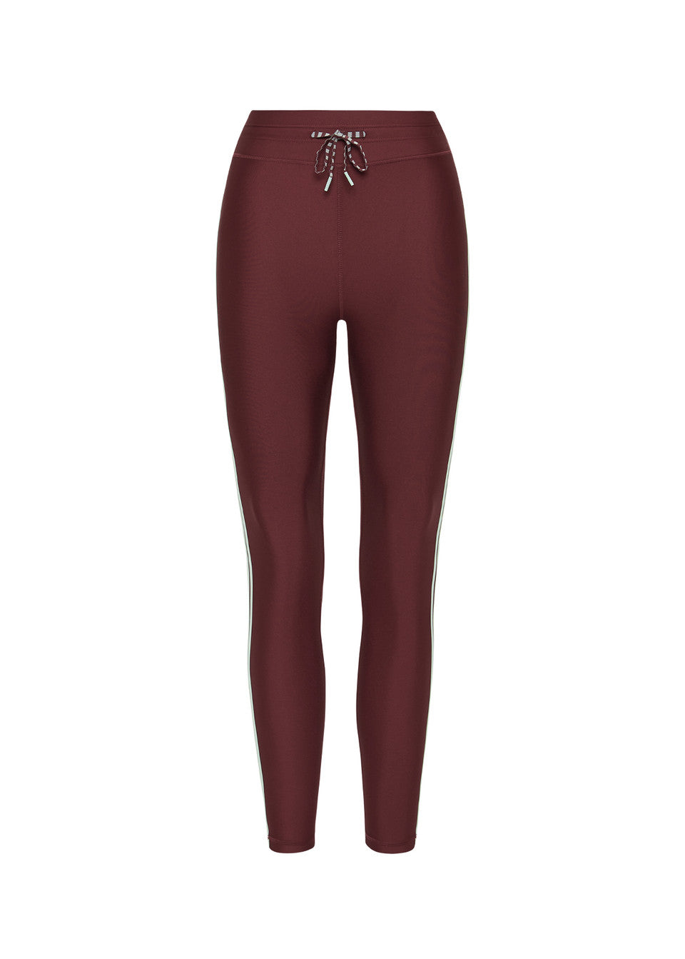 Oxford 25in Midi Pant - Merlot