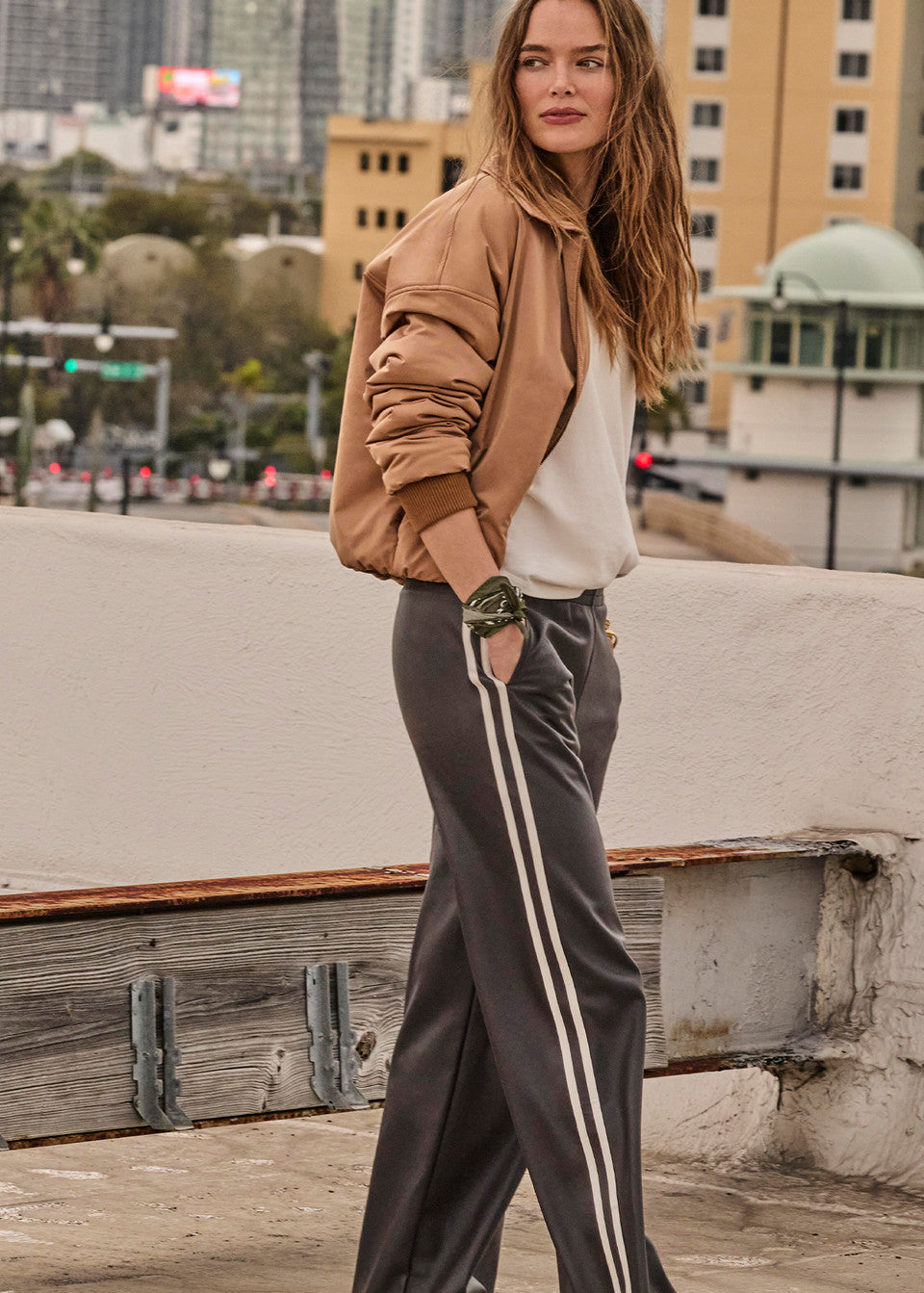 Vegan Leather Twilight Pant - Ebony