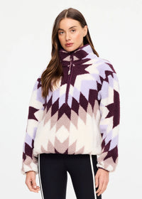 Harlow Fleece Pullover - Maple Chaud