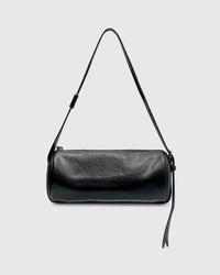 Brooke Mini Barrel Bag - Black